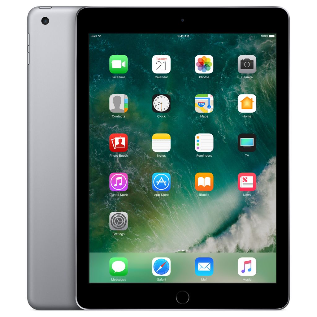 Apple iPad 9.7 (2018) 6. Generation - 32GB - WLAN + Cellular - Spacegrau