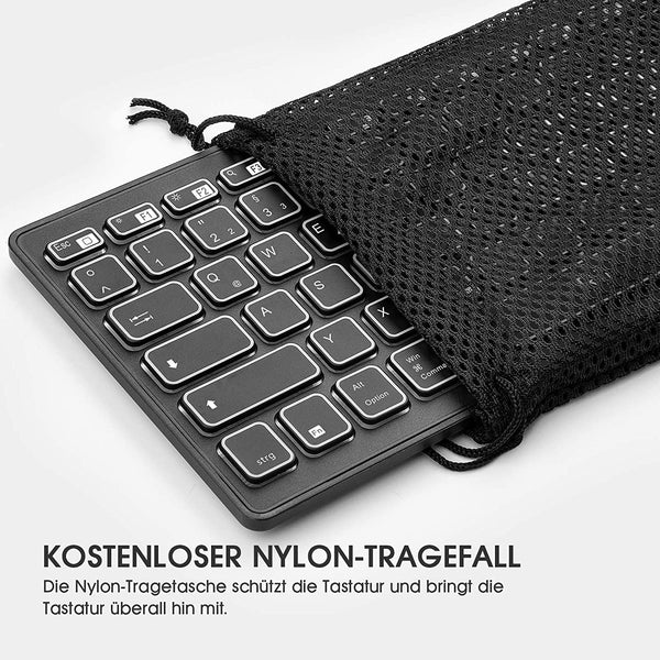 Rii Bluetooth Tastatur beleuchtet (NEUWARE)